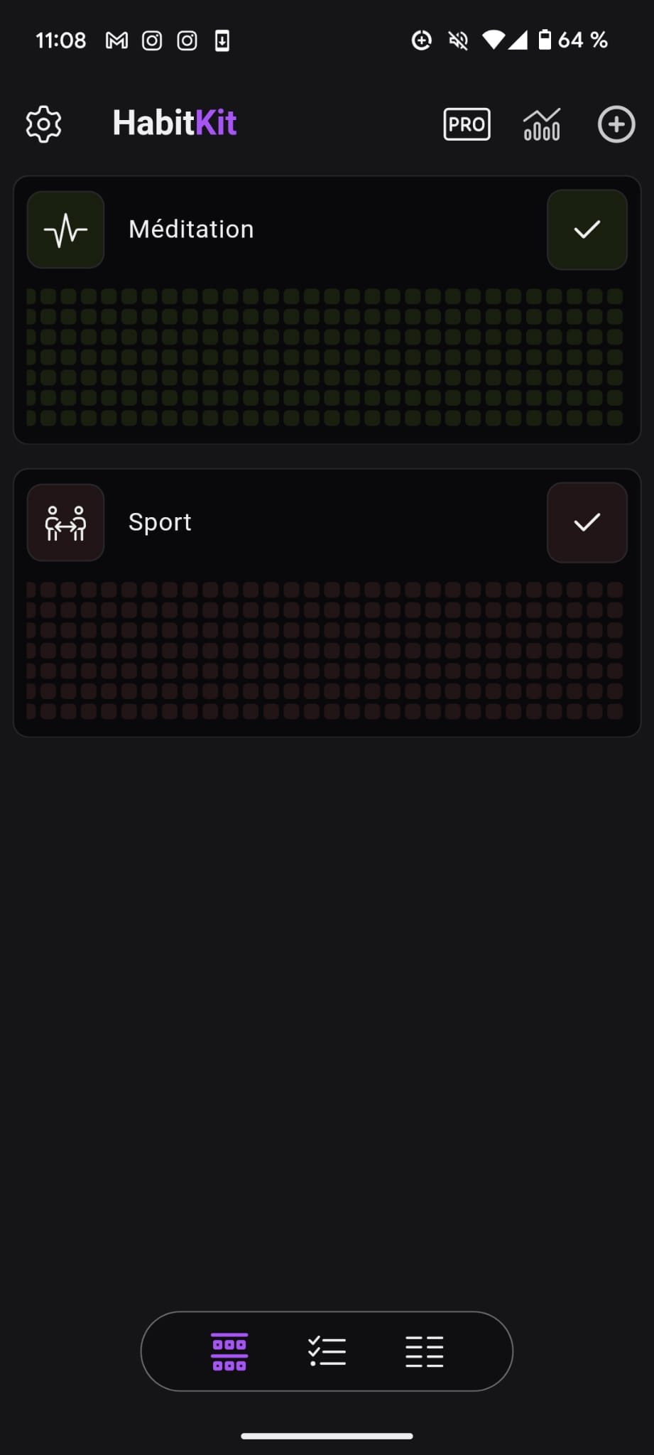 Habitkit Interface